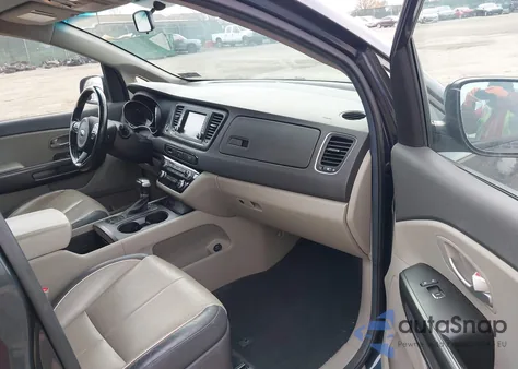 2017 Kia Sedona Lx из США, поврежденный, VIN KNDMB5C12H6254881